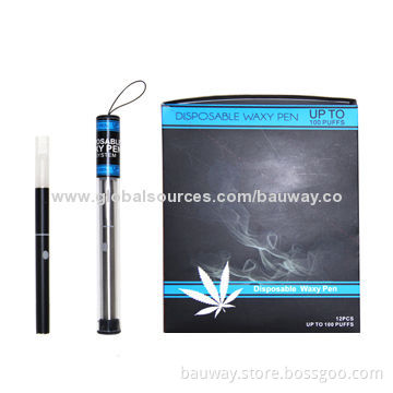 Disposable Wax pen Burner Electronic Cigarettes, 1,000 Puffs
